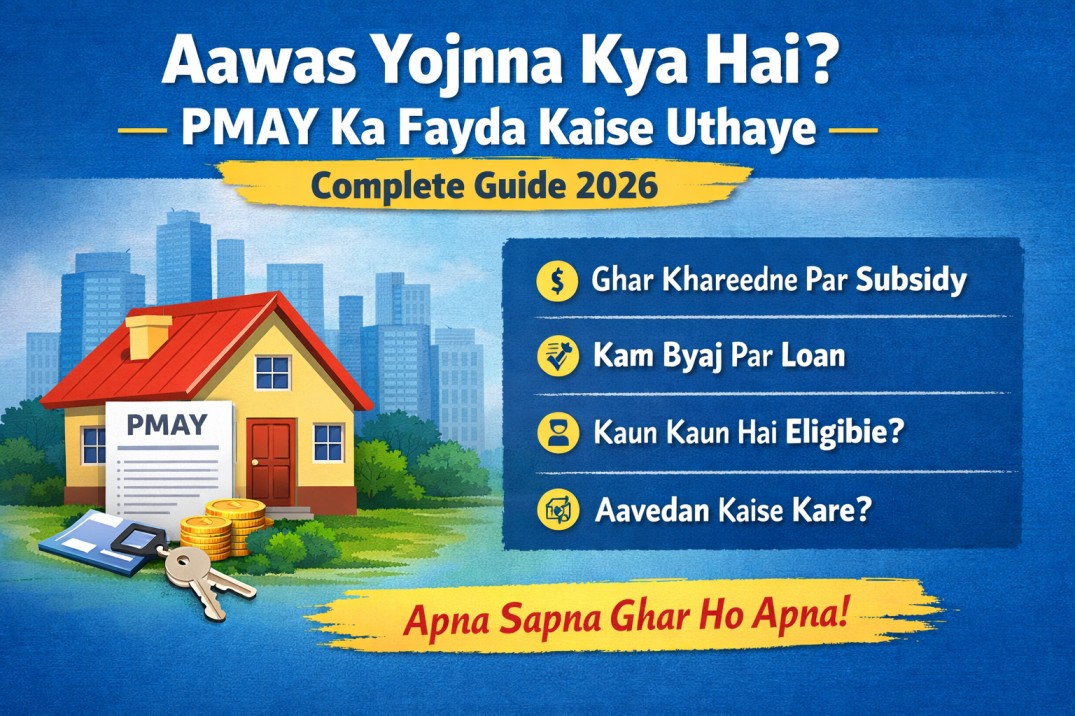 Aawas Yojna Kya Hai? PMAY Ka Fayda Kaise Uthaye – Complete Guide 2026